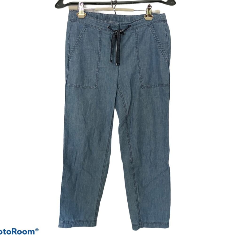 J. Crew Lightweight Jean Utility Pants Trousers Size 6